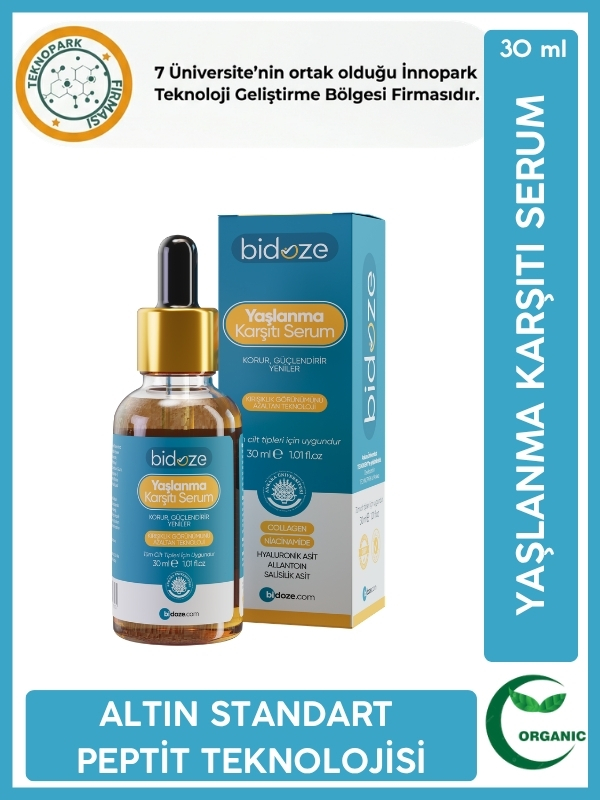 Bidoze Yaşlanma Karşıtı Serum 30 Ml